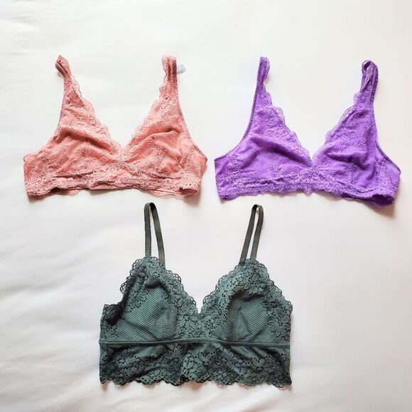 Lace Bralette Set Size S - Picture 1 of 2